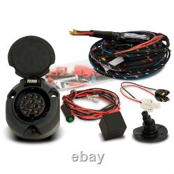 Hitch for Audi A5 Sportback 07- Detachable Brink + 13-pin wiring harness + kit.