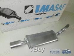 Imasaf Exhaust Muffler + Attachments + Audi Coupé Cabriolet (86 / 8g) 2.0