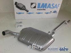 Imasaf Middle Pot Exhaust Audi 90 + Coupe + Convertible B3 / 89/80 1988-1994 +