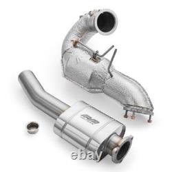 Inox Downpipe Sports Catalytic Converter RM Motors AUDI A5 S5 / Cabriolet / Sportback / Coupe 3.0