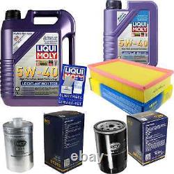 Inspection Kit Filter Liqui Oil Moly 6l 5w-40 For Audi Cabriolet 8g7 B4