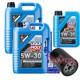 Kamoka Oil Filter Liqui Moly 5w-30 Longtime 11l For Vw Golf I Cabriolet 1.8