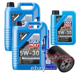KAMOKA Oil Filter Liqui Moly 5W-30 Longtime 11L for VW Golf I Cabriolet 1.8
