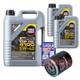 Kamoka Oil Filter Liqui Moly Top Tec 4100 5w-40 7l For Audi Cabriolet A6