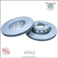 Kit 2x Maxgear Max Front Discs for AUDI CABRIOLET COUPE 80