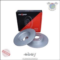 Kit 2x Maxgear Sport Front Discs for AUDI CABRIOLET COUPE 80 #jv