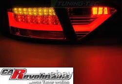 LED Lights for Audi A5 2007-06.2011 in Smoked Red Coupe Convertible Sportback