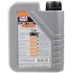 LIQUI MOLY Oil Filter Inspection Kit 7L 5W-30 for Audi A5 Cabriolet 8F7 S5