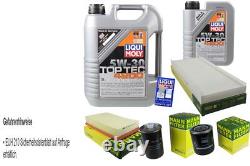 LIQUI MOLY Oil Filter Revision 6L 5W-30 for Audi Cabriolet 8G7 B4
