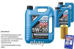 LIQUI MOLY Oil Filter Revision 7L 5W-30 for Audi A5 Cabriolet 8F7