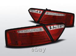 Led Rear Lights For Audi A5 2007-06.2011 In Red Coupé Cabriolet Sportback