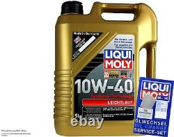 Liqui Moly Oil 5l 10w-40 Filter Review For Audi Cabriolet 8g7 B4 2.6
