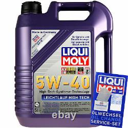 Liqui Moly Oil 5l 5w-40 Filter Review For Audi Cabriolet 8g7 B4 2.3 And E