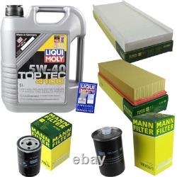 Liqui Moly Oil Filter Inspection Kit 5L 5W-40 for Audi, Cabriolet 8G7
