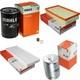 Mahle Inspection Set Compatible For Audi Cabriolet 2.6 2.8 80 Avant