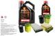 Mann Inspection Set 6l Motul 8100 X-cess 5w-40 For Audi Cabriolet 2.6 2.0 E