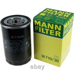 MANN Inspection Set 6L MOTUL 8100 X-CESS 5W-40 for Audi Cabriolet 2.6 2.0 E
