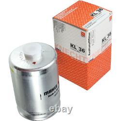 Mahle Inspection Set 6L Mannol 5W-30 Energy Combi LL for Audi Cabriolet 2.6