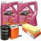 Mahle Inspection Set 8 L Mannol Legend + Première 0w-40 For Audi Cabriolet 2.3