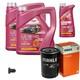 Mahle Oil Filter 9 L Mannol Legend + 0w-40 For Audi A4 1.6 1.8 T Cabriolet