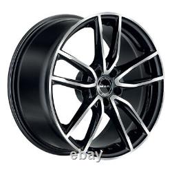 Mak Evo Wheels Rims for Audi S5 Cabrio Coupe Sportback 8x19 5x112 Black Qcc