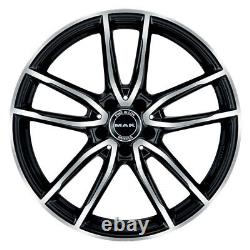 Mak Evo Wheels Rims for Audi S5 Cabrio Coupe Sportback 8x19 5x112 Black Qcc