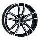 Mak Evo Wheels Rims For Audi S5 Cabriolet Coupe Sportback 9x20 5x112 Black Duo