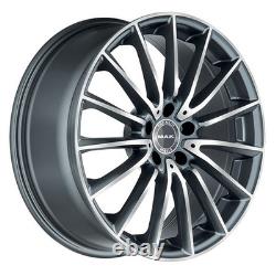 Mak Komet Wheel Rims for Audi S5 Cabrio Coupe Sportback 9x18 5x112 Gun M