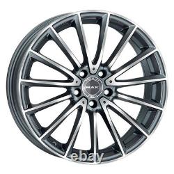 Mak Komet Wheels Rims for Audi S5 Cabrio Coupe Sportback 8.5x20 5x112 Gun Metal