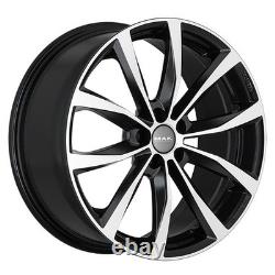 Mak Wolf Wheel Rims for Audi S5 Cabrio Coupe Sportback 7.5x17 5x112 Black