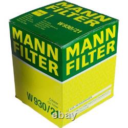Mann-Filter Oil Filter 8 LIQUI MOLY 10W-40 Lightweight for Audi Cabriolet 2.6