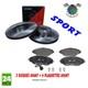 Maxgear Front Sport Disc And Pad Kit For Audi Cabriolet Coupe 80 Str