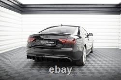 Maxton Full Rear Diffuser Audi A5 Coupe / Cabrio S-Line 8T Double Version