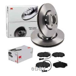 NK Discs 276mm + Front Coatings Suitable for Audi 80 B4 + Coupe Cabriolet