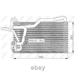 NRF Air Conditioning Vaporizer for Audi 80 Coupe Cabriolet