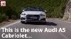 New Audi A5 Cabriolet Lifts Lid For 2017 Launch