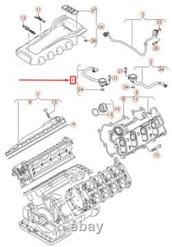 Nine Audi Rs5 Cabrio Quers. Cut Sportb. Left Vent Pipe 079103209cb