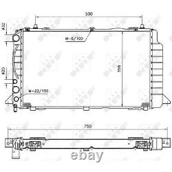 Nrf Engine Cooling Radiator For Audi 80 8c B4 Cabriolet 8g7