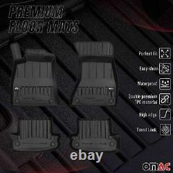 OMAC Rubber Floor Mats for Audi A5 F5P Coupe Cabriolet 2016-24 Premium