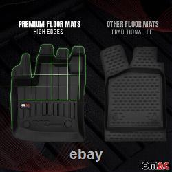 OMAC Rubber Floor Mats for Audi A5 F5P Coupe Cabriolet 2016-24 Premium