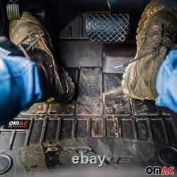 OMAC rubber floor mats for Audi A5 8T3 8F7 Cabrio Coupé 07-17 Premium