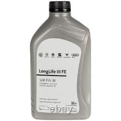 Oil Filter Mann 6 L VW engine 0W-30 Longlife (III) Fe for Golf I Cabriolet