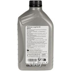 Oil Filter Mann 6 L VW engine 0W-30 Longlife (III) Fe for Golf I Cabriolet