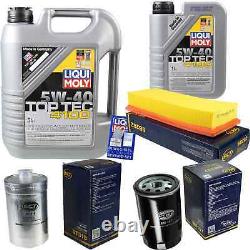 Oil Inspection Kit Filter Liqui Moly 6l 5w-40 For Audi Cabriolet 8g7 B4
