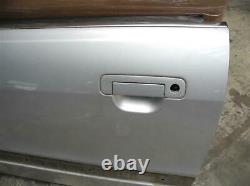 Orig. Audi 80 Typ89 Cabriolet Coupé Front Door Left Ly7w Silver Clear