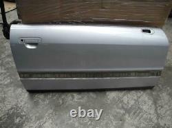 Orig. Audi 80 Typ89 Cabriolet Coupé Front Door Right Ly7w Silver Clear