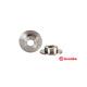Pair Audi Coupe' Brembo Rear Brake Discs For 443615601