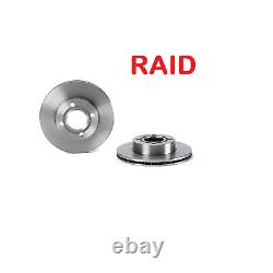Pair Discs Frein Before Audi 80 Coupe' Raid Convertible For 895615301a