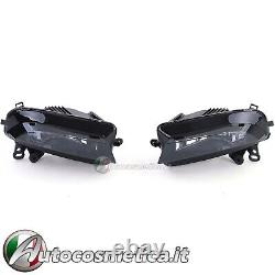 Pair Fog Light Smoke Grey Front for Audi A5 8T 8F Coupe Cabriolet