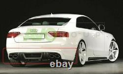 Performance Rear Bumper Diffuser For Audi A5 Coupé Cabrio 3d 07-16